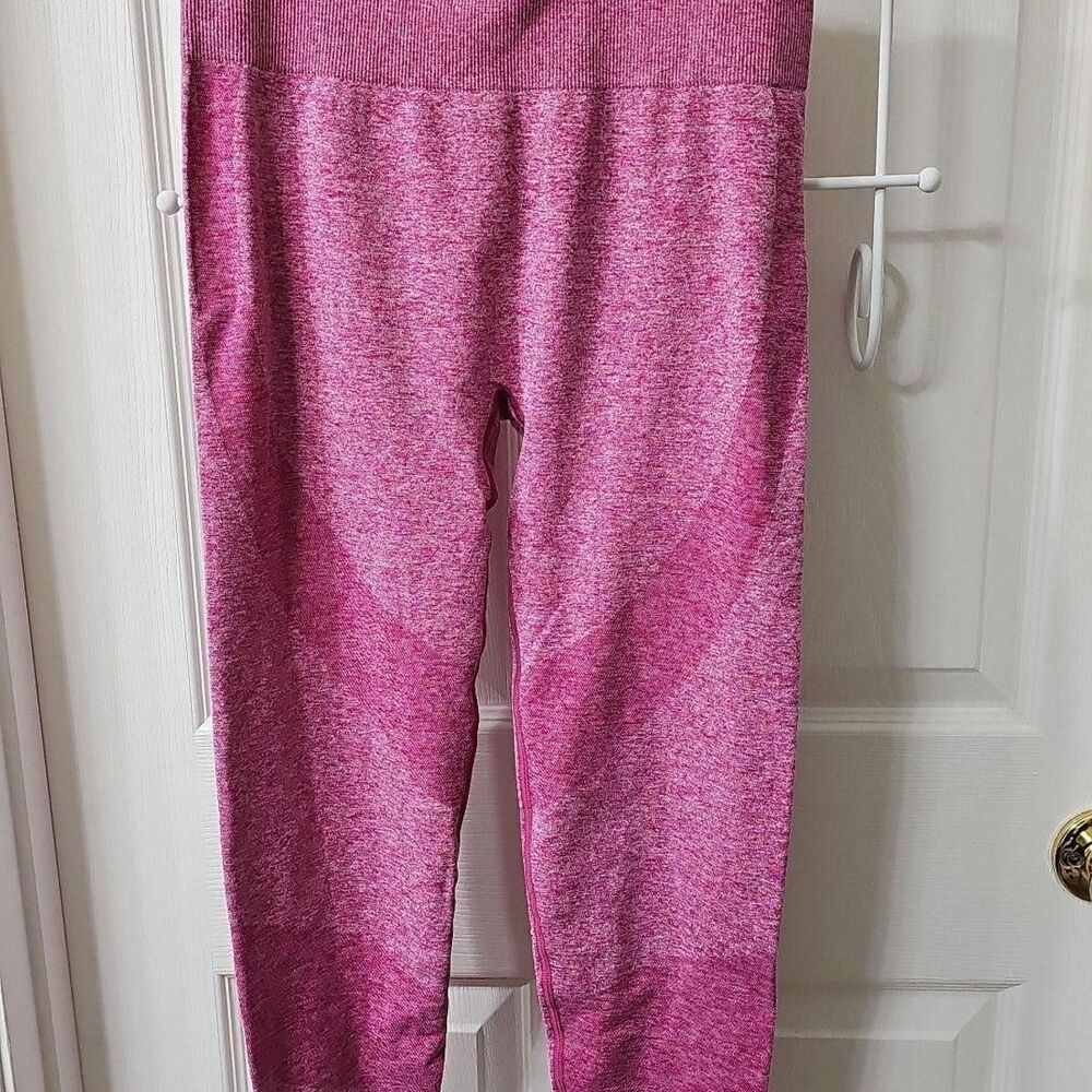 PINK Victoria's Secret Seamless High-Waist Marled Leggings Pink Size M